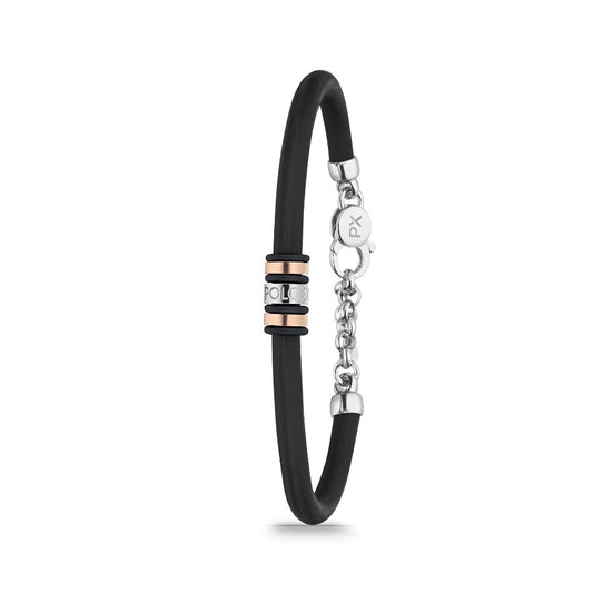 Polo Exchange, Man Silver Bracelet