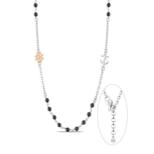Polo Exchange, Man Silver Necklace