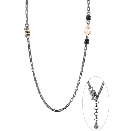 Polo Exchange, Man Silver Necklace
