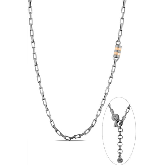 Polo Exchange, Man Silver Necklace