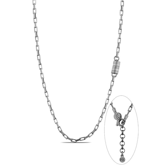 Polo Exchange, Man Silver Necklace