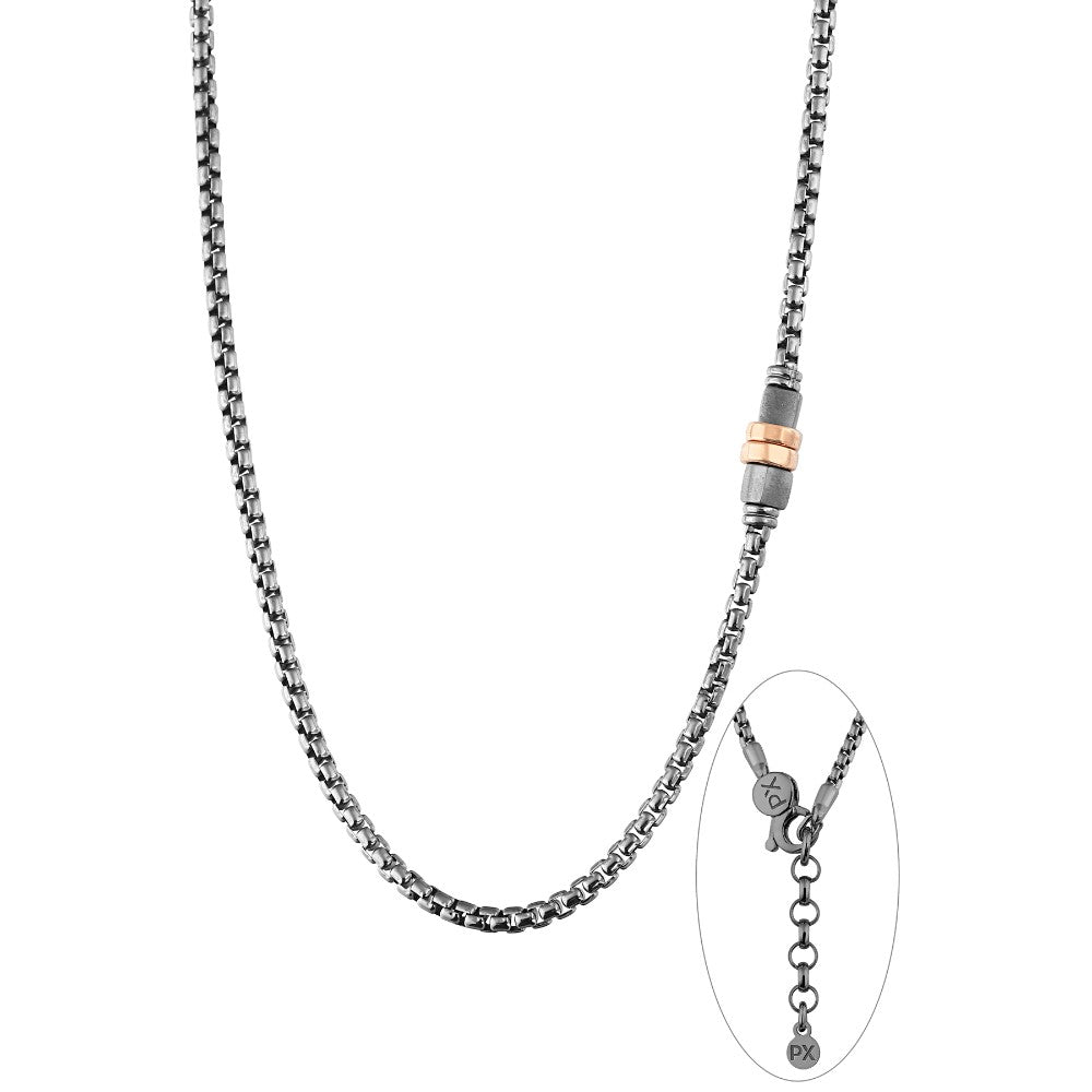 Polo Exchange, Man Silver Necklace