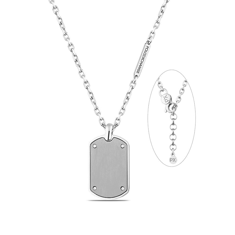 Polo Exchange, Man Silver Necklace