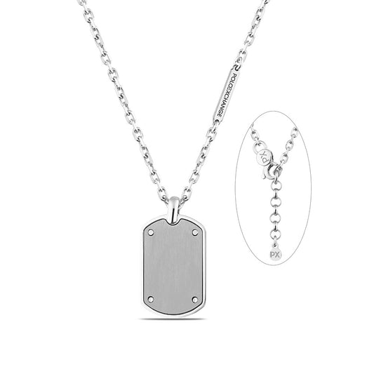 Polo Exchange, Man Silver Necklace