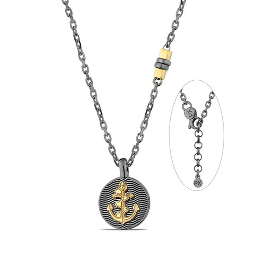Polo Exchange, Man Silver Necklace