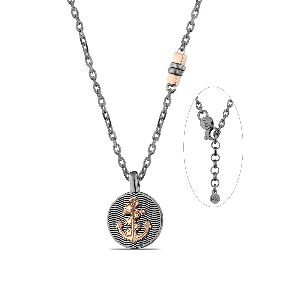 Polo Exchange, Man Silver Necklace
