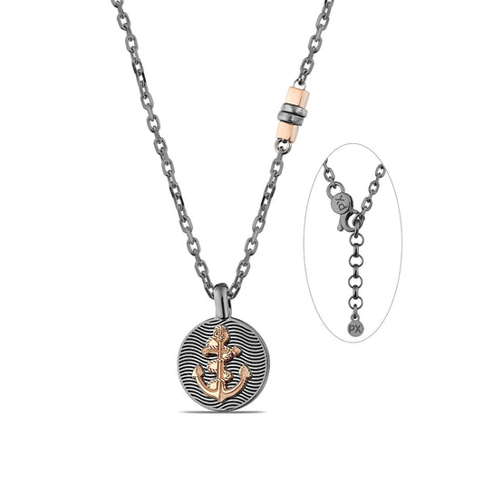 Polo Exchange, Man Silver Necklace