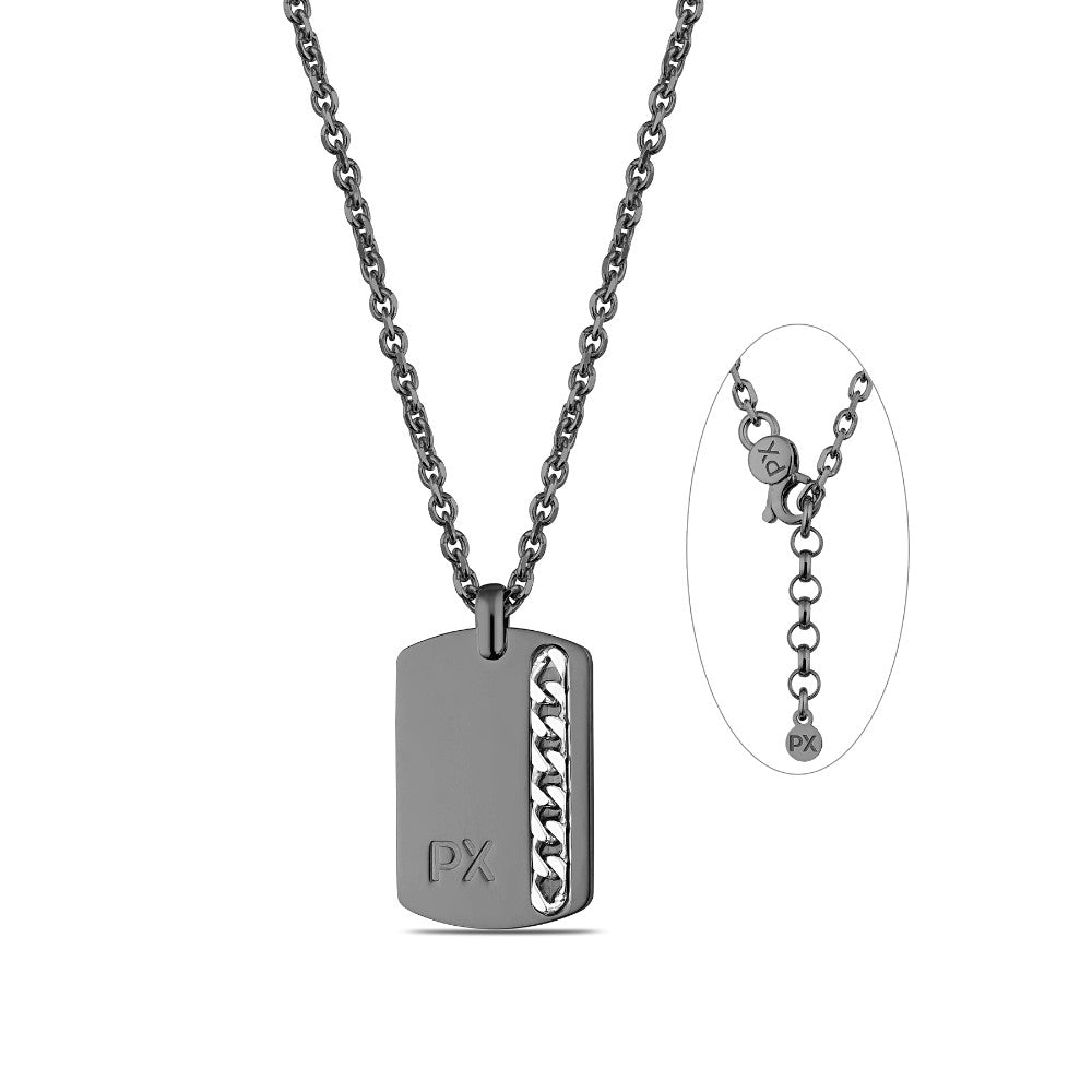 Polo Exchange, Man Silver Necklace