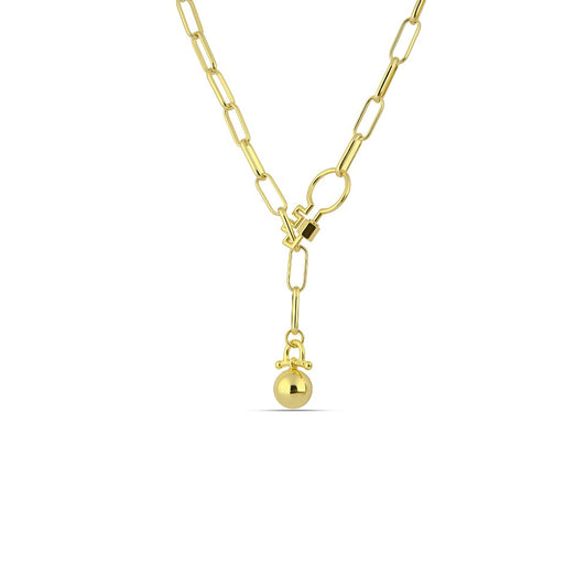 Polo Exchange, Women Stainless Steel Necklace Adjustable