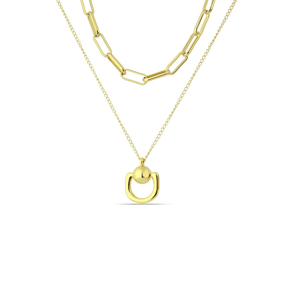Polo Exchange, Women Stainless Steel Necklace Adjustable