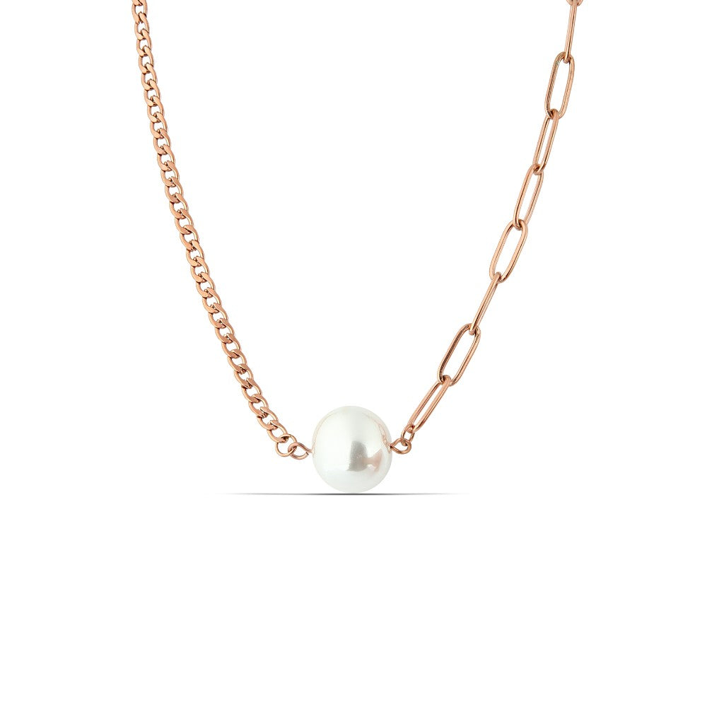 Polo Exchange, Women Stainless Steel Necklace Adjustable