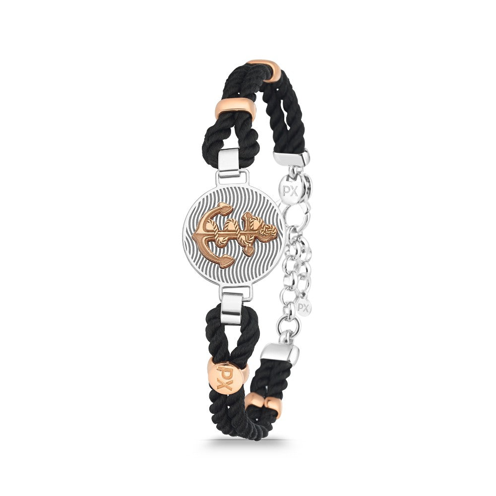 Polo Exchange, Man Silver Bracelet