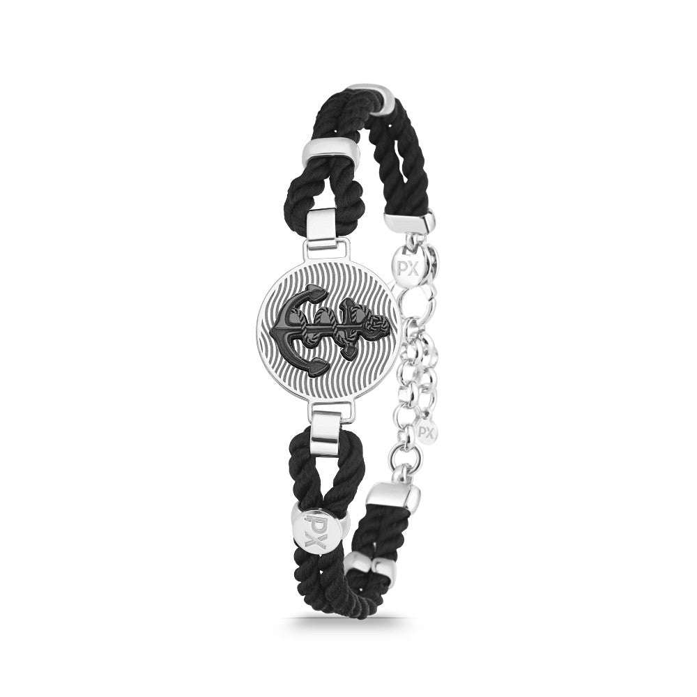 Polo Exchange, Man Silver Bracelet