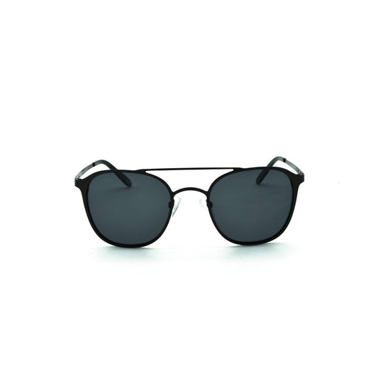 Polo Exchange, Unisex Sunglasses, Black Lenses, Grey Frame, Grey Temple.