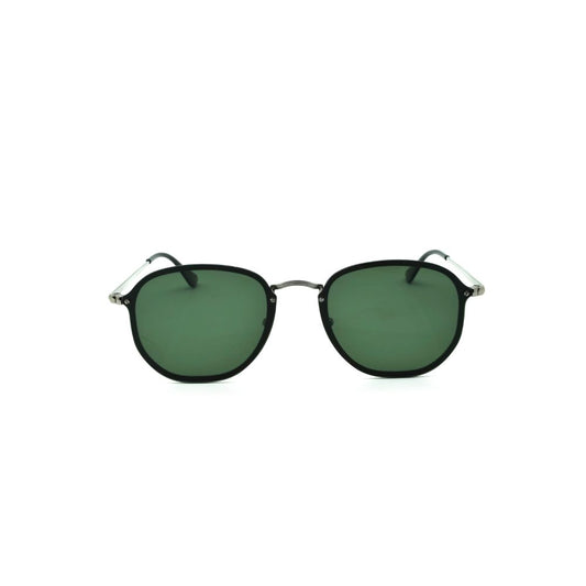 Polo Exchange, Femme Sunglasses, Green Lenses, Black Frame, Silver Temple.