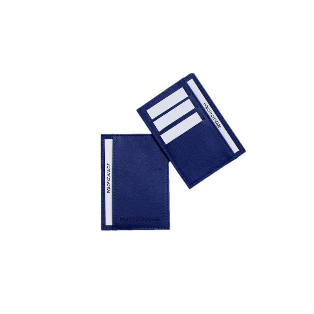 Polo Exchange, Man Wallet, Blue, Soft Leather