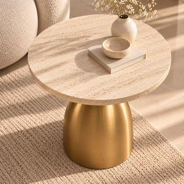 Aurelia Sculptural Side Table | S05