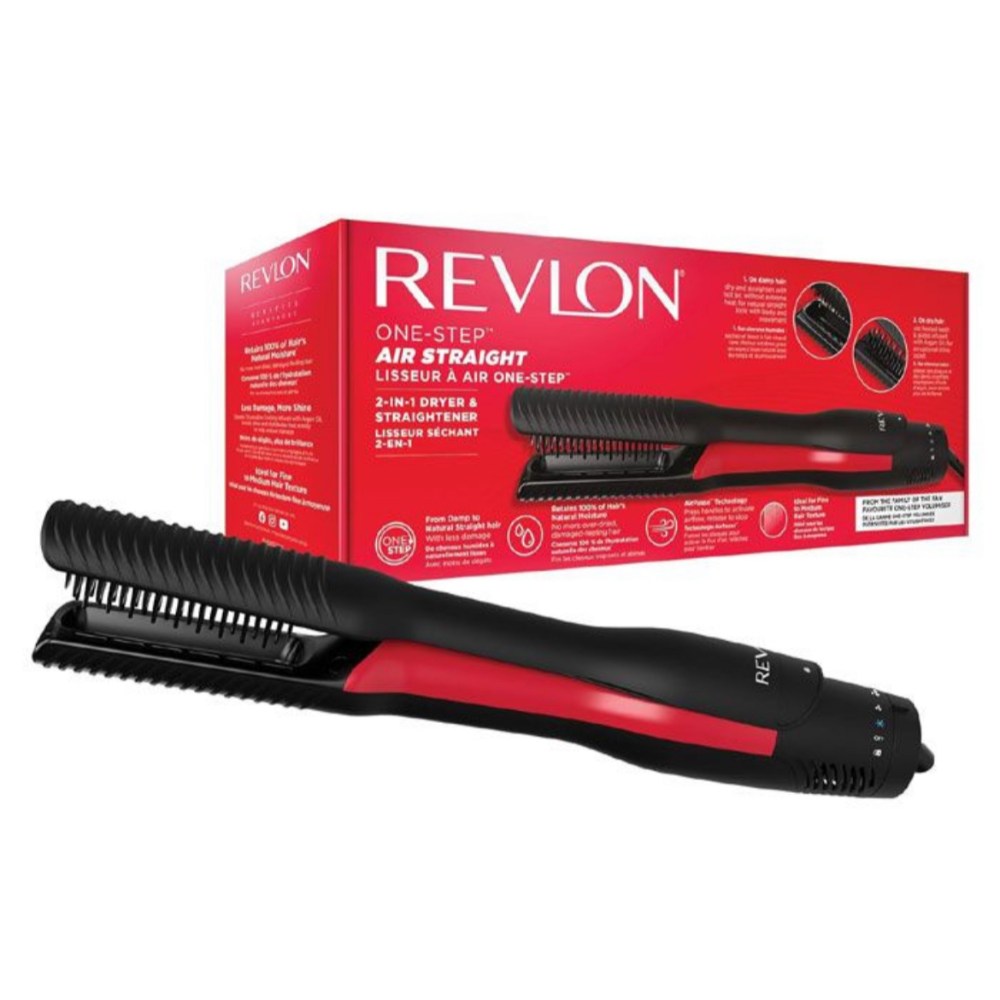 Revlon, One Step Air Straight 2 In 1 Dryer And Straightener