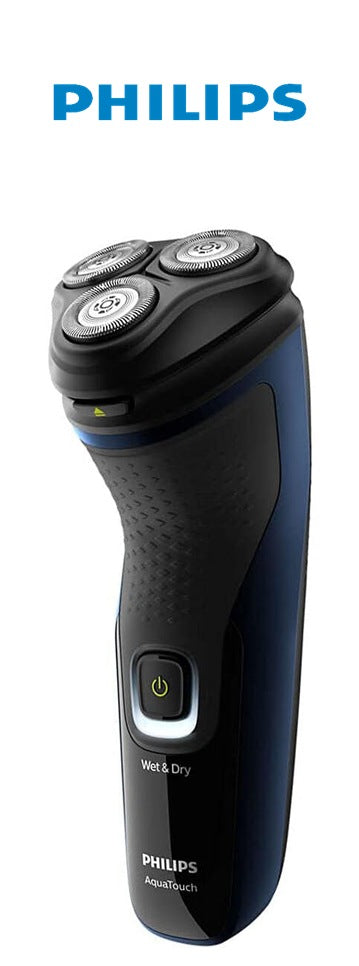 Philips, Shaver 1300, Series 1000 Wet & Dry Cordless Electric Shaver With Pop-Up Trimmer And Comfortcut Blades, 1Hr Full Charge, Adriatic Blue