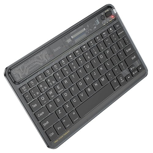 Hoco.Wireless Keyboard Applicable To BT-Connectable Mobile Phones,Tablets,Laptops,& Other Devices,Computer & Mobile Devices That Support BT & Support External Keybords
