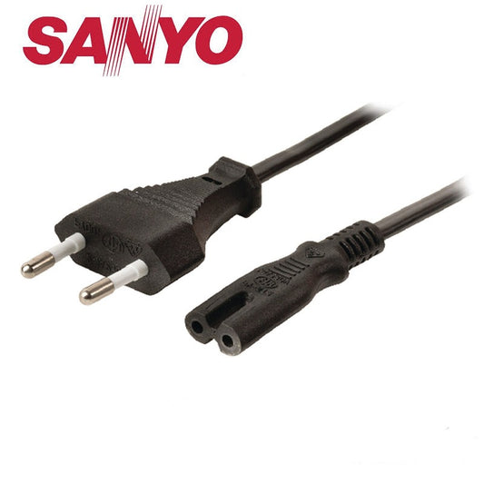Sanyo, CB26 Dual Pin AC Power Cord Cable 1.5m - CB26