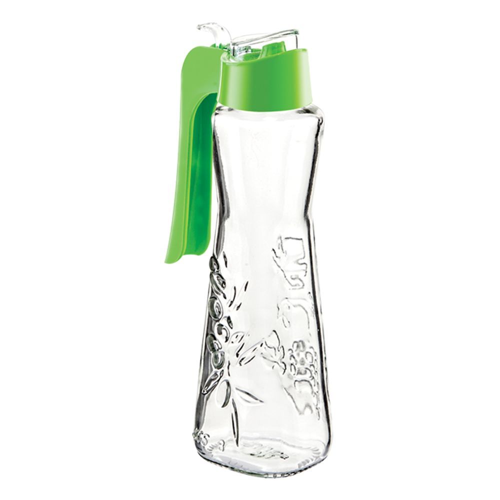 Sarina, 750 Cc Sar Na Embossed Oil & Vinegar Bottle