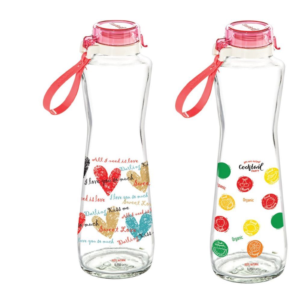 Sarina, 750 Cc Decorated Water Bottle