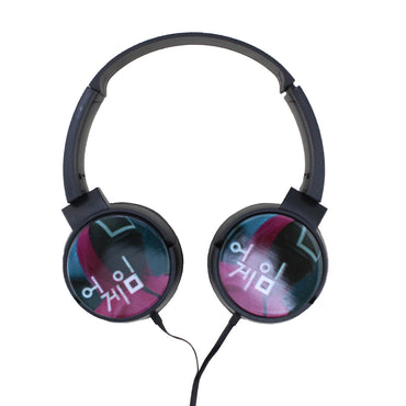Cool Gift, Squid Game Wired Headphones, Available in Different Colors