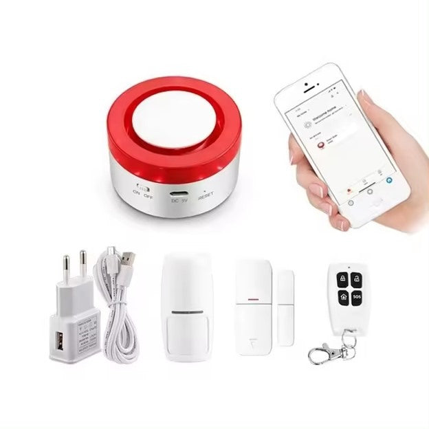 Tuya Wi-Fi Smart Alarm System With Siren