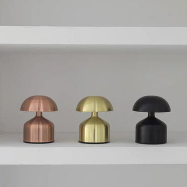 Modern Black Mushroom LED Table Lamp 13 cm, 3 Adjustable Light Levels, SK1951414