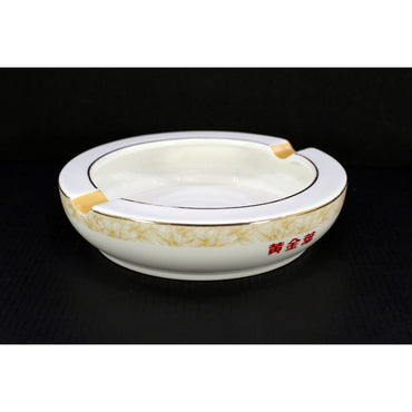OGO China Kingdom Ceramic Ashtray 15x3.5Cm