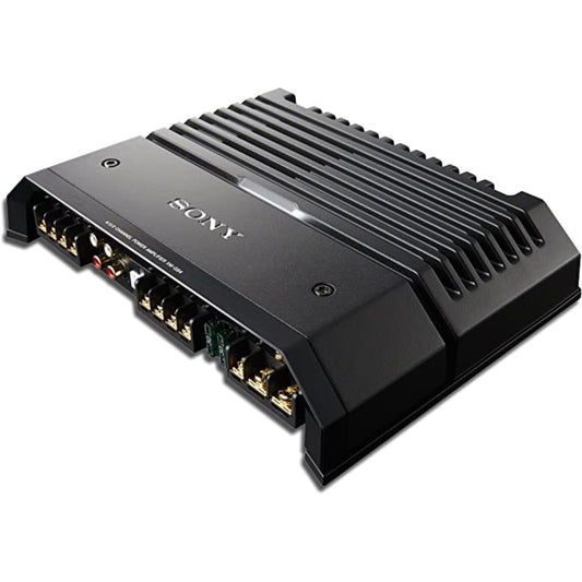 Sony, Car Channel Stereo Amplifier, High-Resolution Audio, Up To 100Khz Frequency Range, 175Wx4 Max Output(2Q), 150Wx4/350Wx2 Btl, Max Output(4Q), 80Wx4Rms, 70Wx4/160Wx2(Btl)Rms, SON-XMGS4