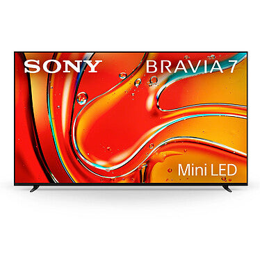 Sony TV 65-Inch, Mini LED QLED 4K, Ultra HD, Bravia 7 Smart Google TV, 4HDMI, 2USB, K-65XR70