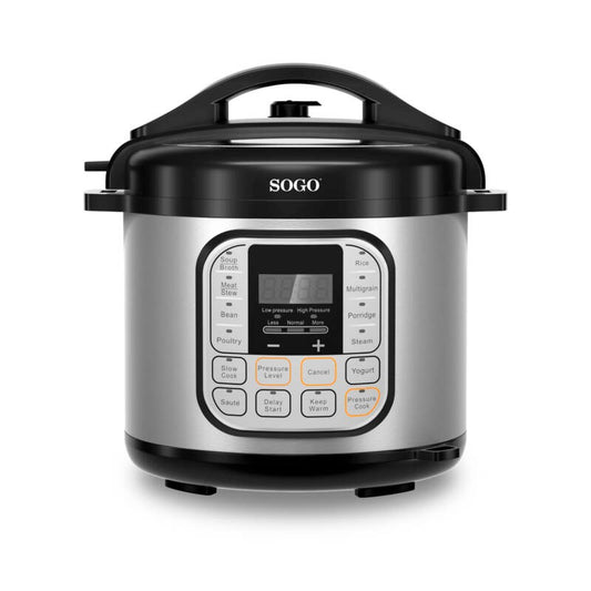 Sogo, Electric Pressure Cooker 6 Litros Multifuncion-1000W