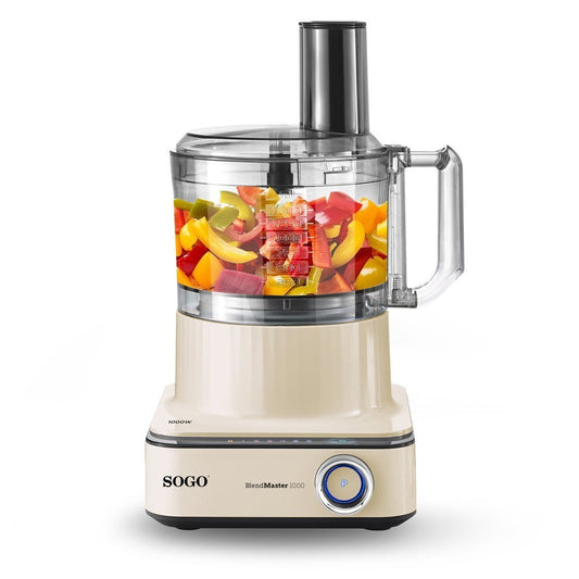 Sogo, Multipurpose Food Processor With LED Panel, Pulse & Ice Crushing Function