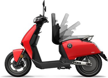 Super Soco, CUx, Electric Scooter Motorcycle, Li-ion Removable Battery, Top Speed 65 Km/H, 1600W, Available in Different Colors