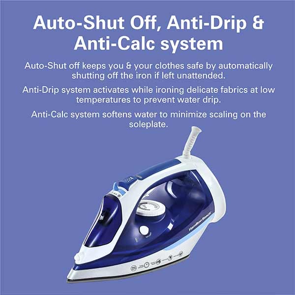 Hamilton Beach, Steam Iron 2500W