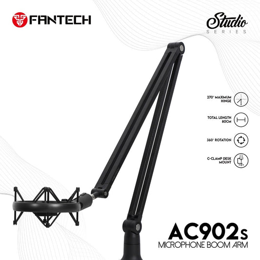 Fantech, Ac902S Adjustable Microphone Stand