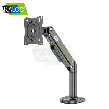 Kaloc, Ds300B Adjustable Single Monitor Arm With Internal Gas Spring Technology For Easy Adjustment, For Screens 17 To 32 Inches