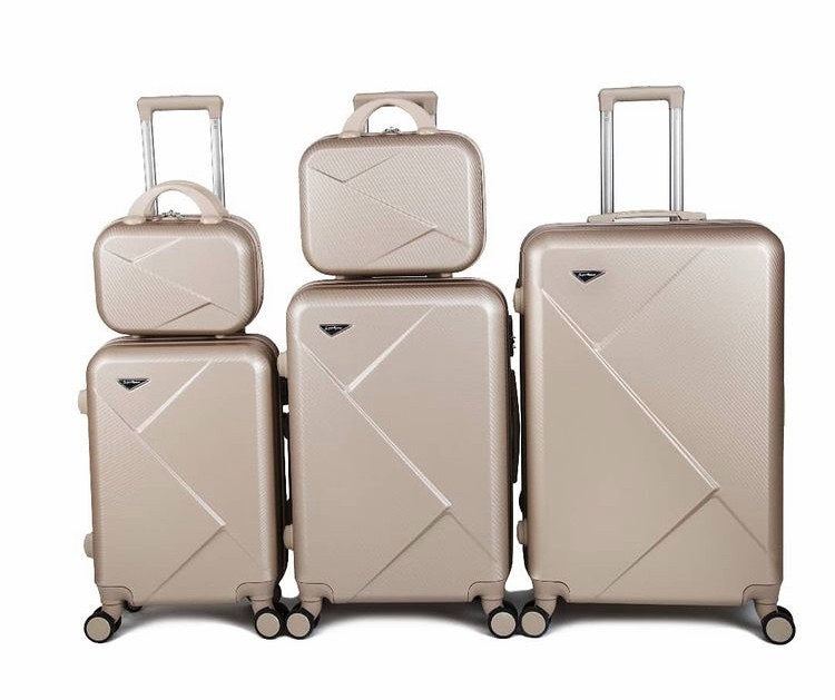 SuperSpace, Fully Lined and Expandable Travel suitcase Hard Cover 4 wheels Luggage 3 Pieces Set, Available in Different Colors