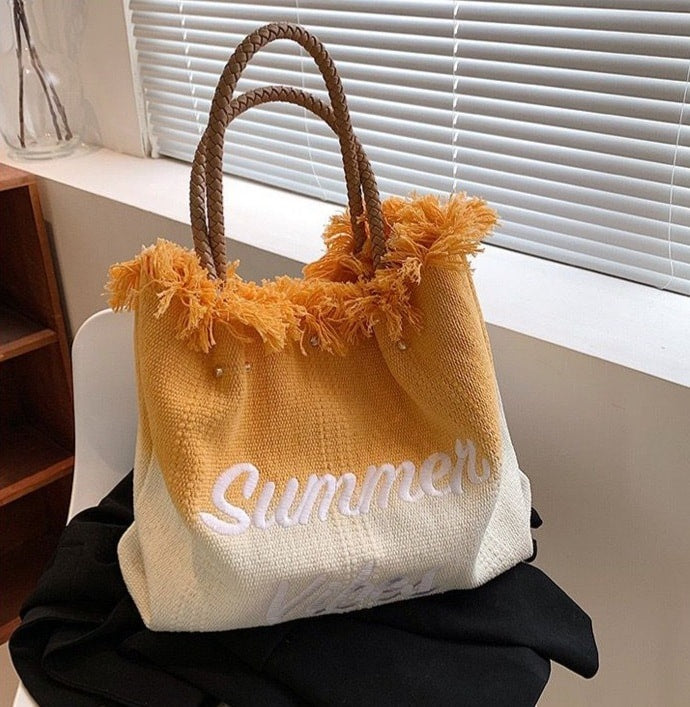 Svibes, Women'S Beach Bag, Handbag Shoulder Bag, Yellow, Available in Different Colors