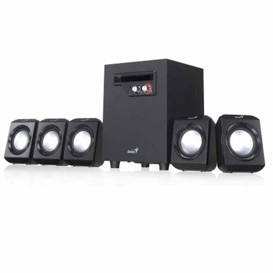 Genius, Multimedia 26W Surround Speaker System: Black, Stereo Jack, SW51
