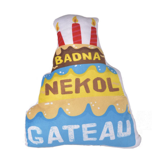 Smile Yalla, Shaped Pillow, Badna Nakol Gateau