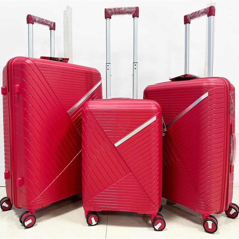 Swiss Line, Expandable Suitcase Pc Abs Tsa Luggage 3 Piece Set, Available in Different Colors