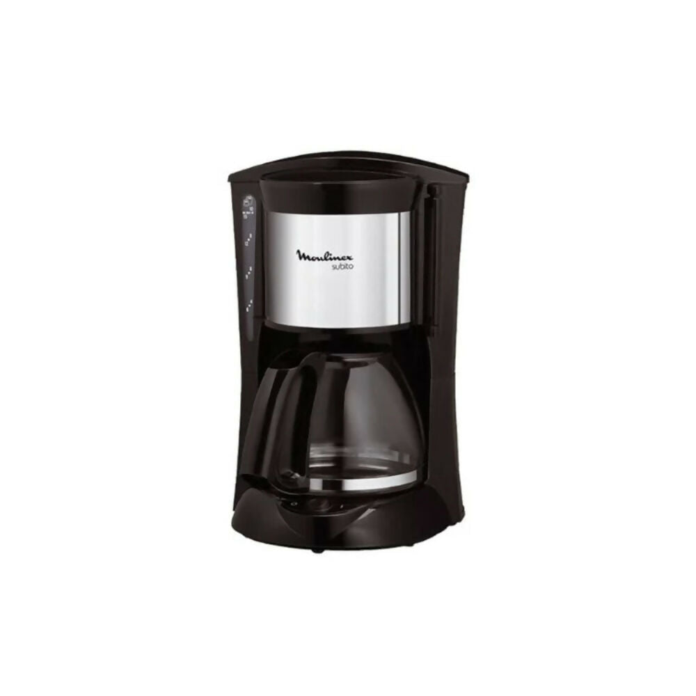 Moulinex Anti Drip Coffee Machine, 6 Cups Capacity, 0.6L Maximum Coffee Quantity, 600W Power, FG151825