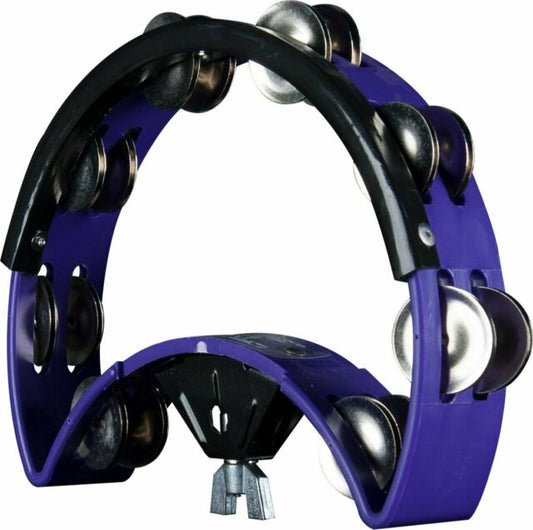 Stagg, Drumset 1/2 Moon Tambourine Purple, Tab-D