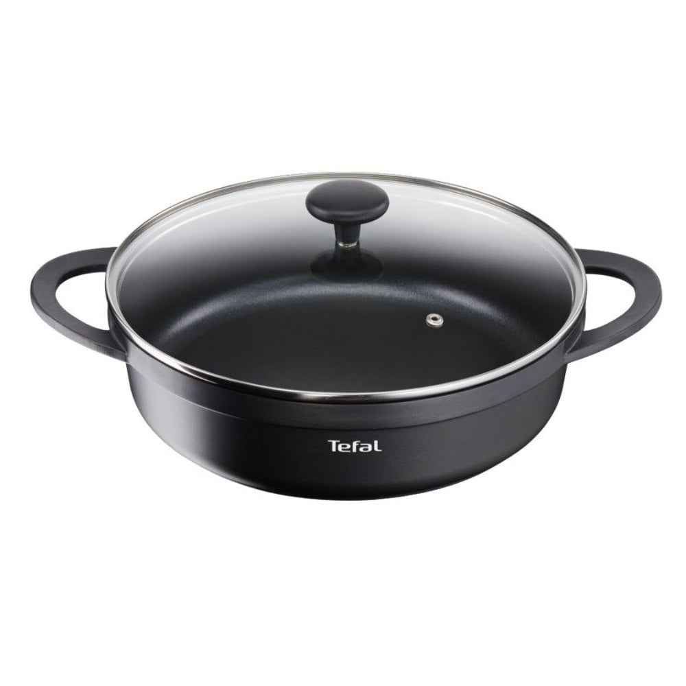Tefal Stew Pan 28CM + Glass Lid