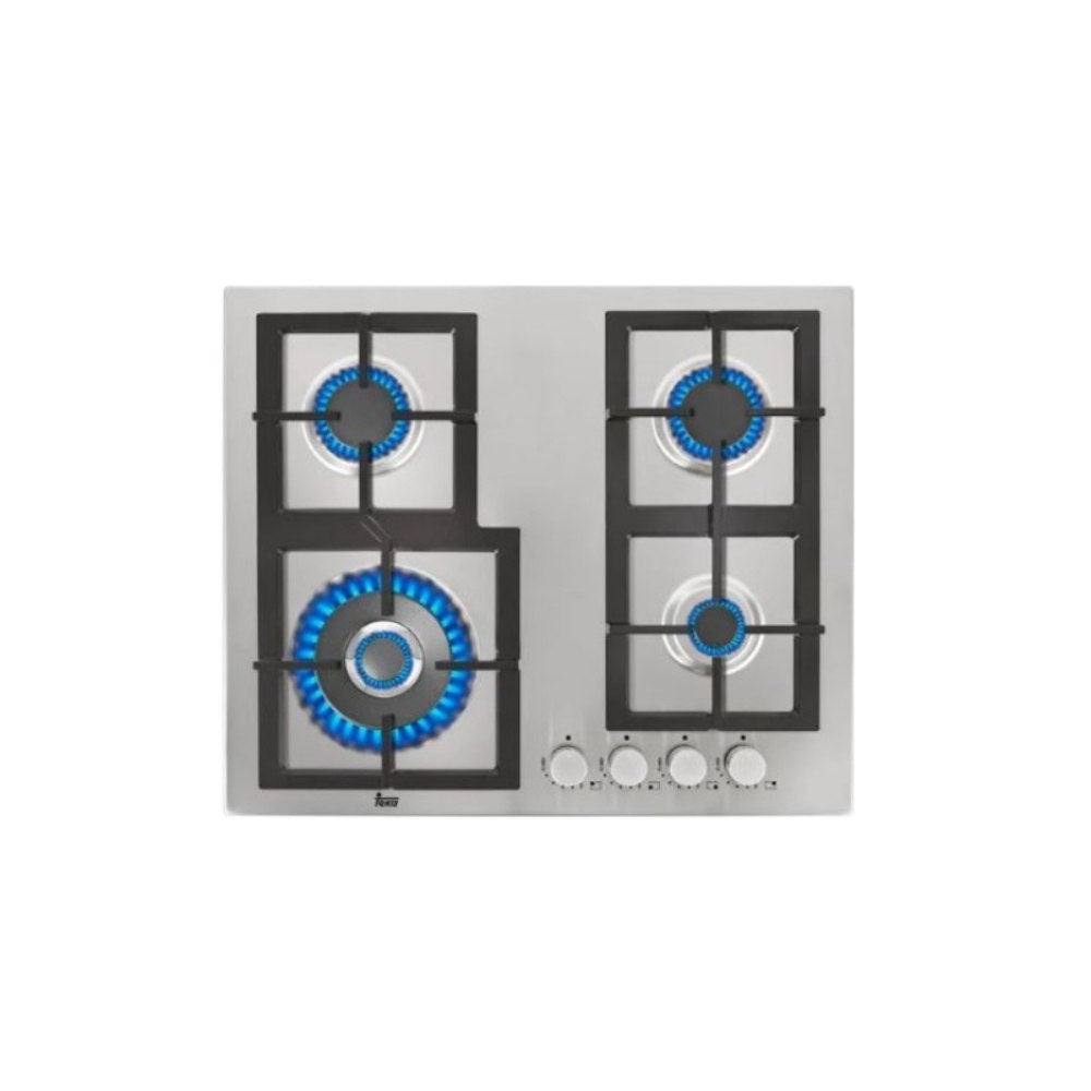 Teka, Total Built In Hob 60cm, Stainless Steel, Teka,-EFX6014G