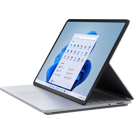 Microsoft, Surface Laptop Studio Platinum, 14.4-Inch, Intel Core I5-11300H, 16GB DDR5, 256GB SSD, W11H, THR-00001
