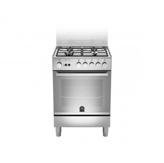 La Germania Cooker, Cast Iron, Glass door Stainless